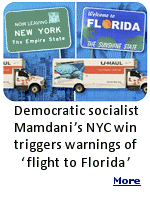 Democratic socialist Zohran Mamdani's New York City primary win has sparked intense warnings from Florida's GOP, especially after Gov. Ron DeSantis linked the result to potential migration shifts. Florida Republican congressmen also swiftly condemned Mamdani's progressive platform, drawing sharp contrasts with Florida's conservative governance and warning against the importation of ''Big Apple politics.''